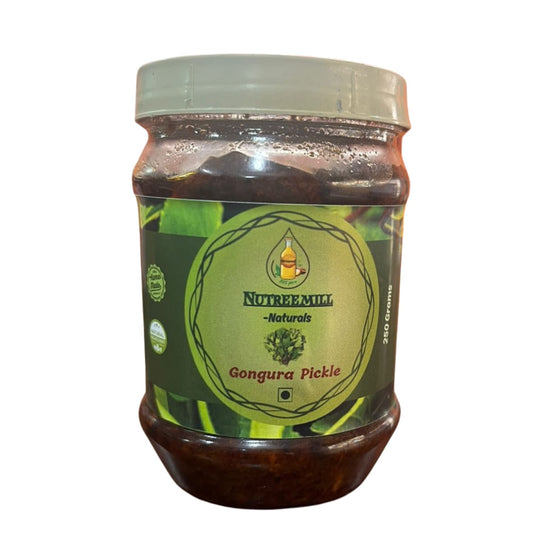 Home Made Gongura Pickle 250gms Nutreemill Naturals